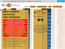 Tablet Screenshot of migstorage.com
